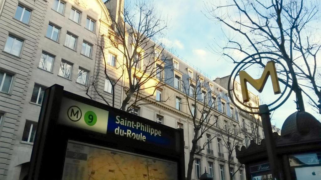 פריז Intimate Apartment - 1Br-2P - Champs Elysees מראה חיצוני תמונה